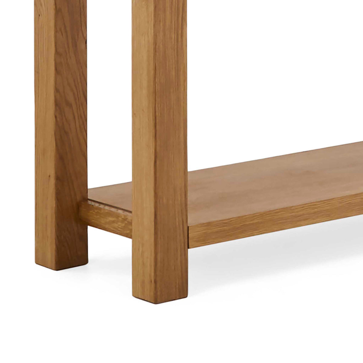 Zelah Oak Console Table