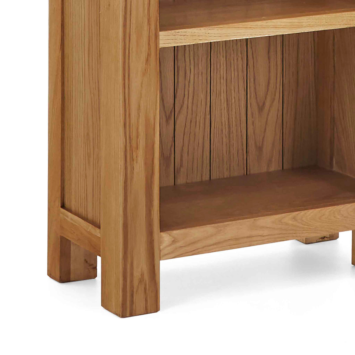 Zelah Oak Narrow Bookcase
