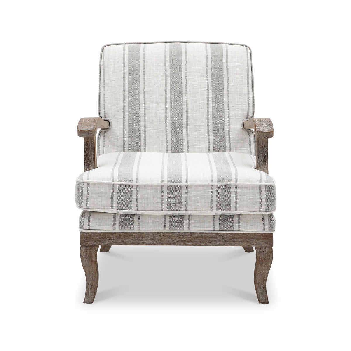 Sandringham Striped Linen Accent Chair