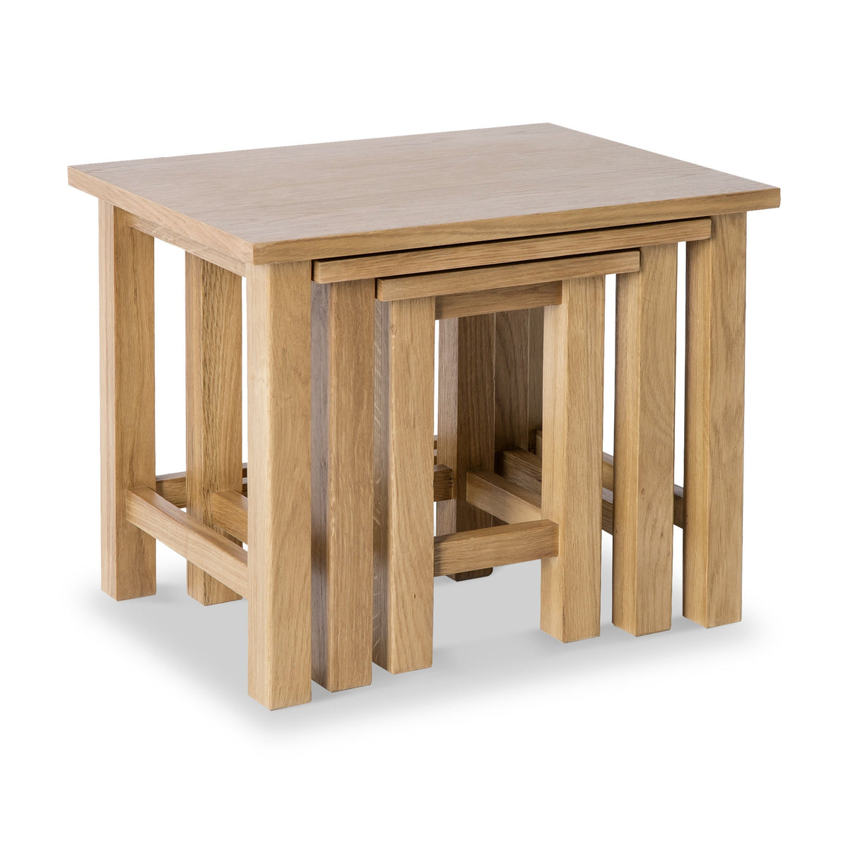 London Oak Nest of Tables