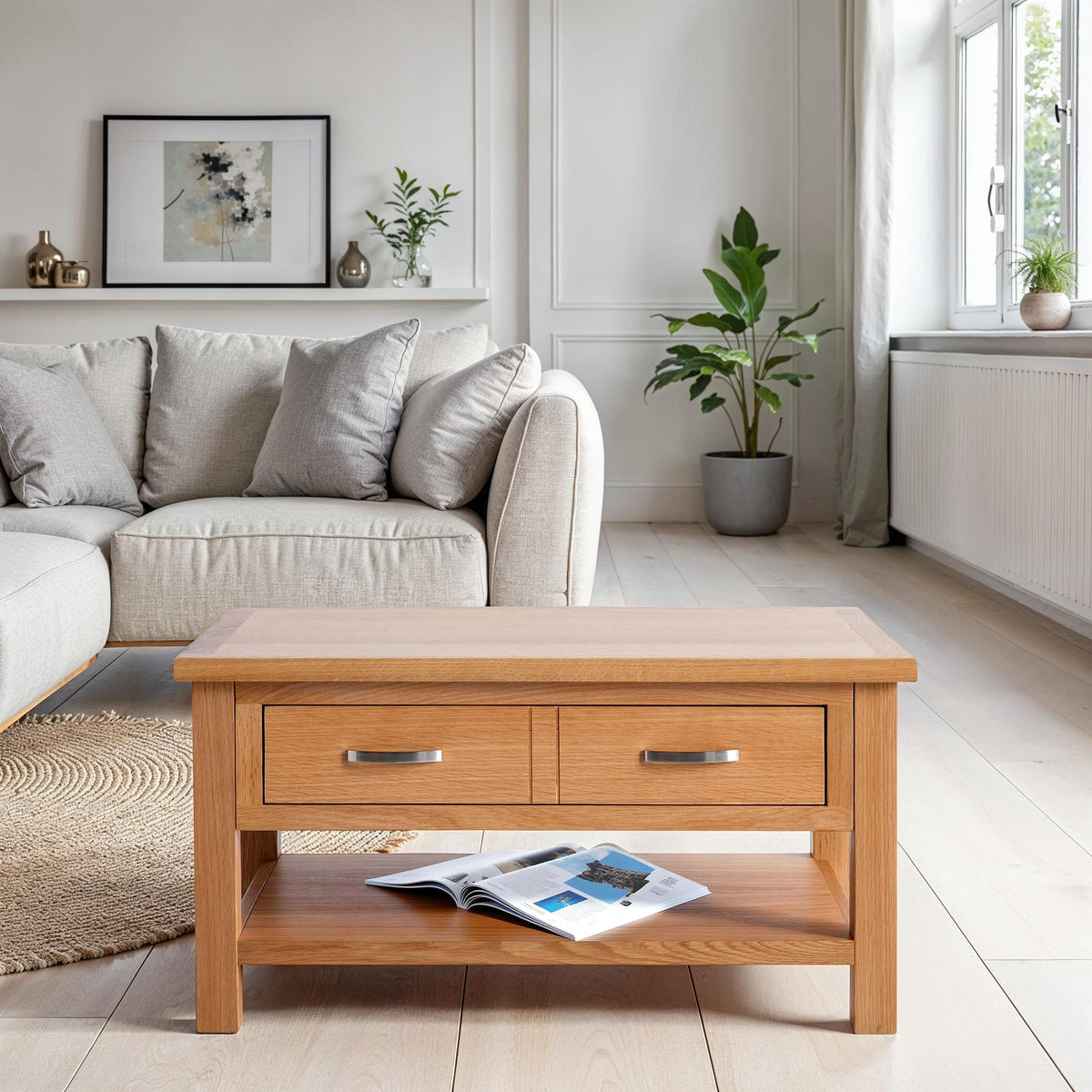 London Oak Coffee Table