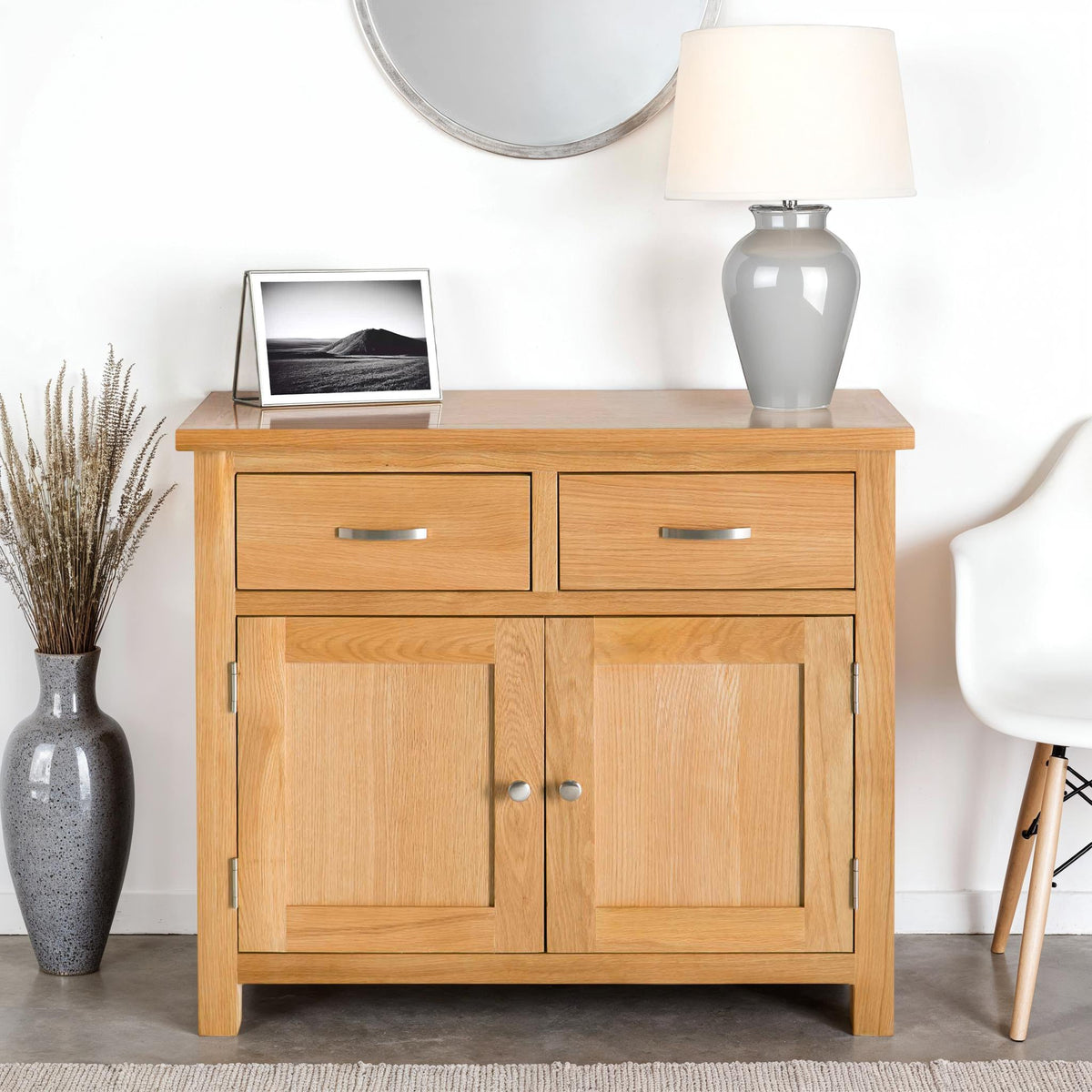 London Oak Small Sideboard