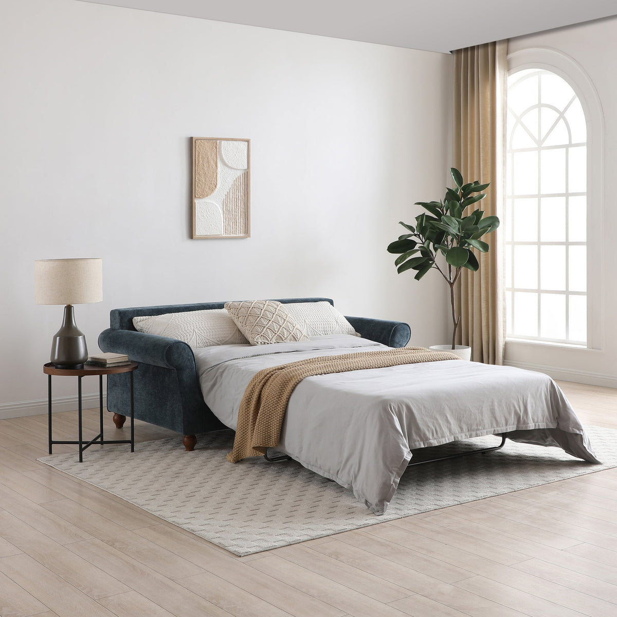 Blythe 2 Seater Sofa Bed With Pocket Sprung Mattress