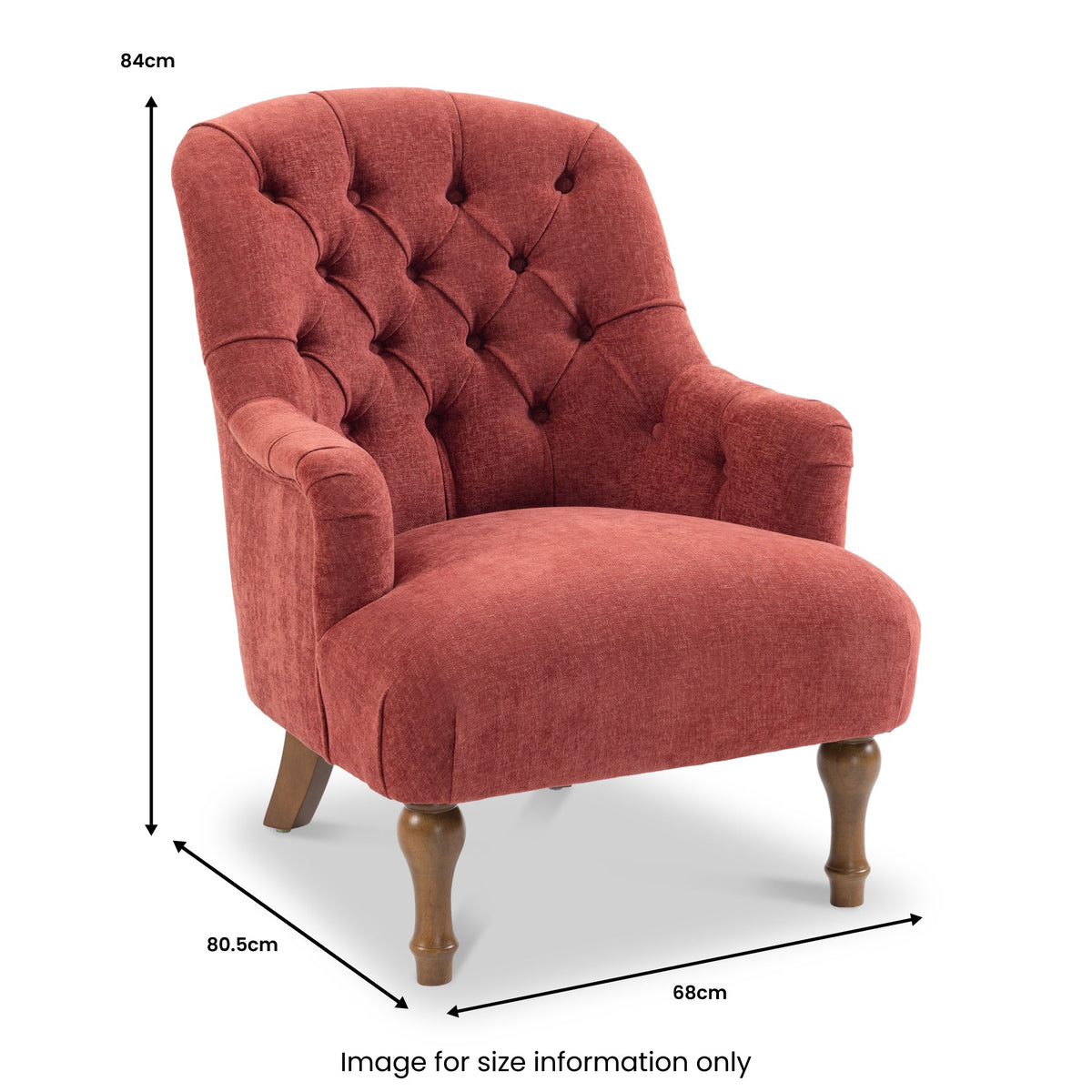 Bianca Chenille Armchair