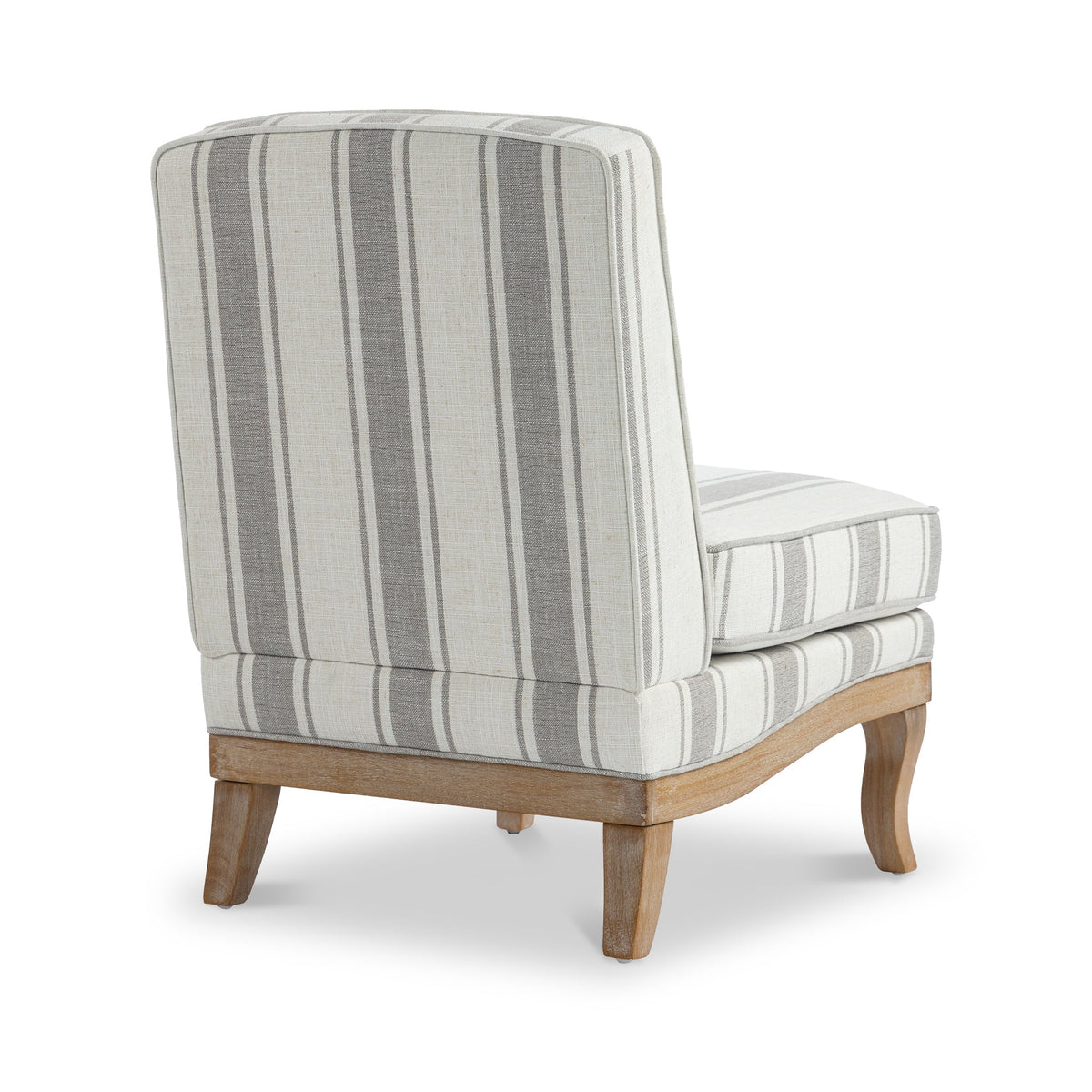 Sandringham Striped Armless Accent Chair