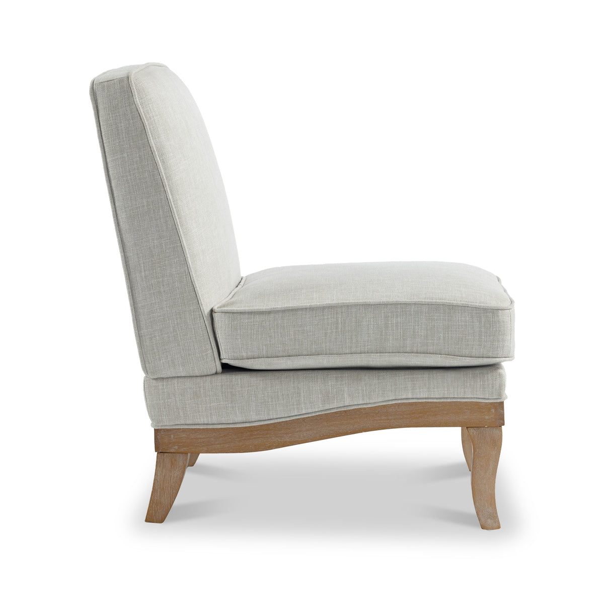 Sandringham Linen Armless Accent Chair