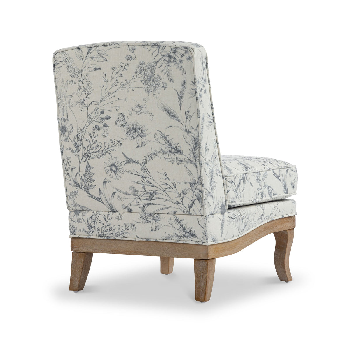Sandringham Meadow Print Armless Accent Chair