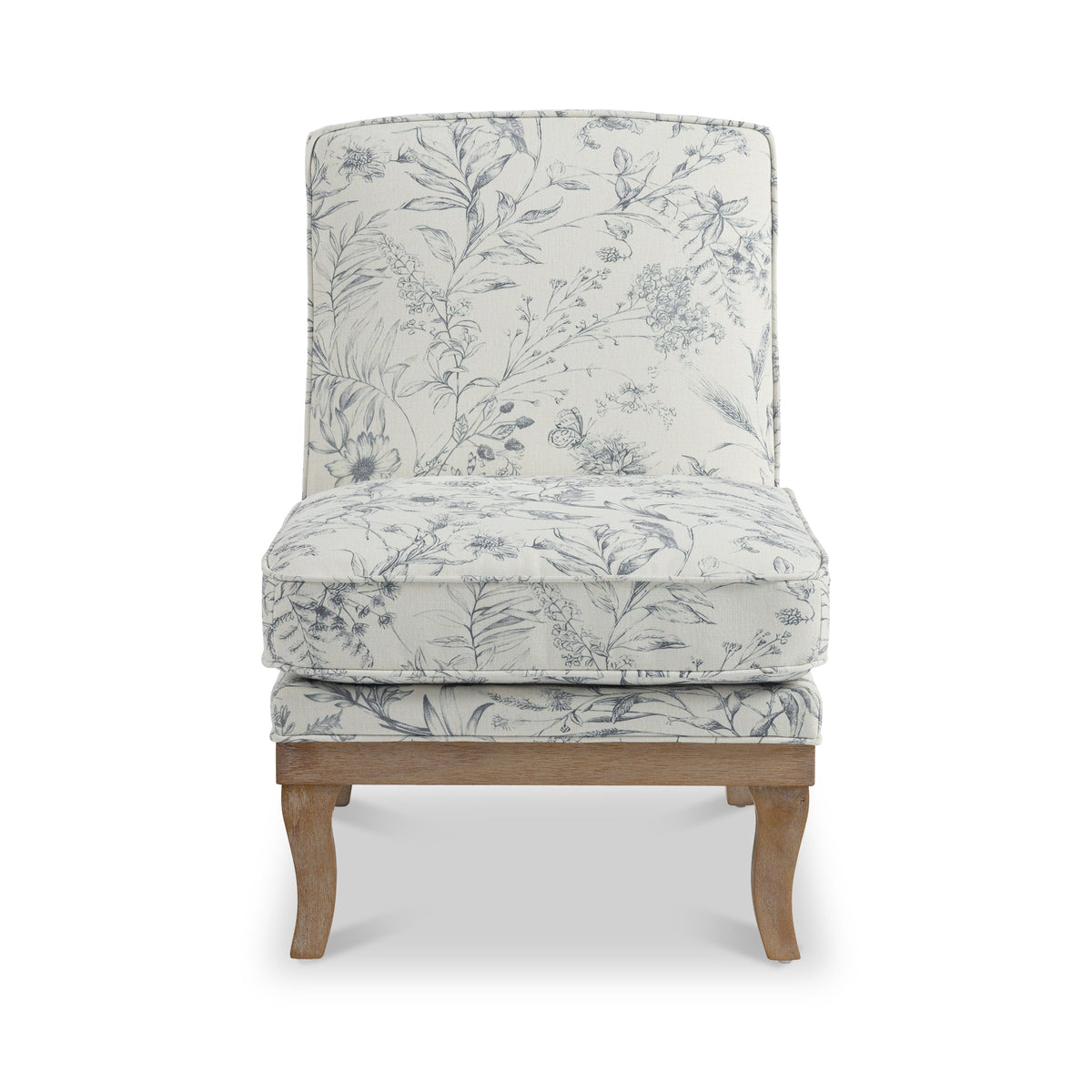 Sandringham Meadow Print Armless Accent Chair