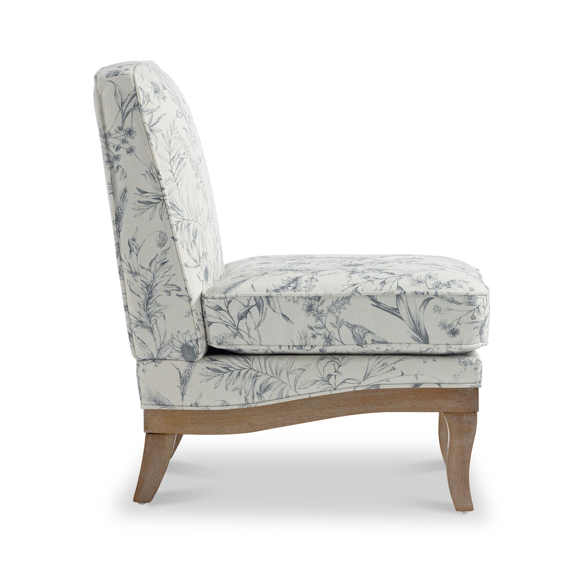 Sandringham Meadow Print Armless Accent Chair