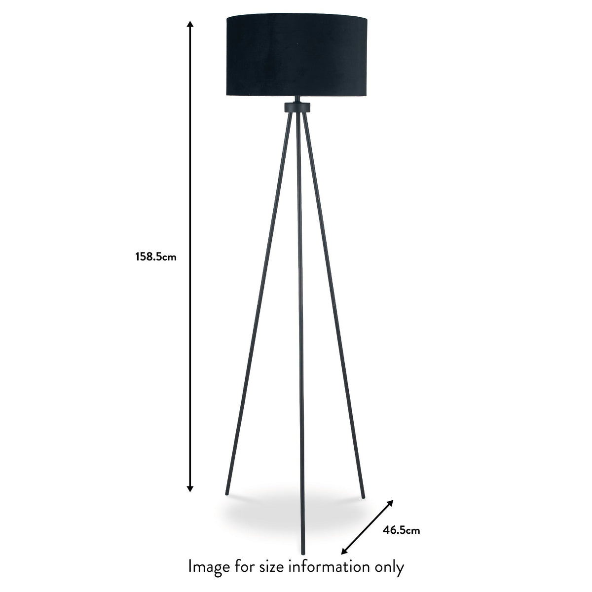 Houston Matt Tripod Floor Lamp