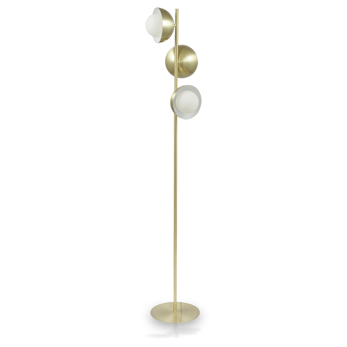 Estelle Brushed Dome Floor Lamp