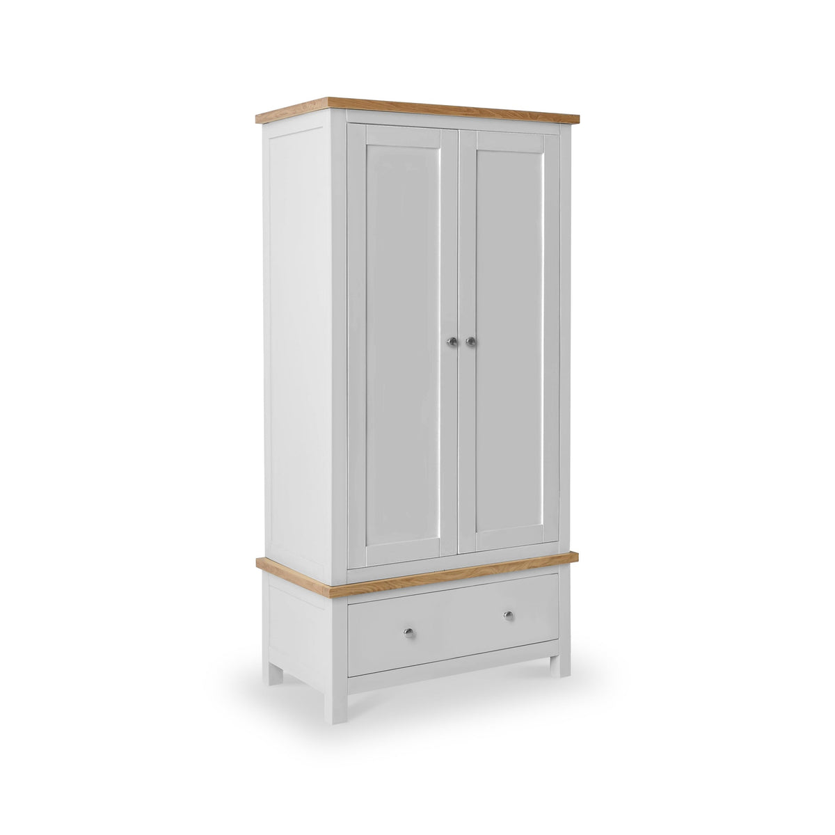 Farro Double Wardrobe with Drawers