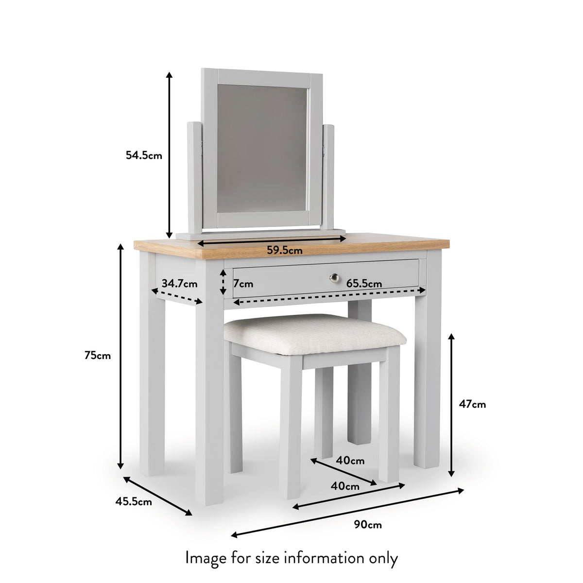 Farro Dressing Table Set