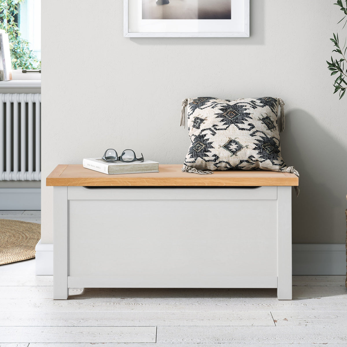 Farro Blanket Box