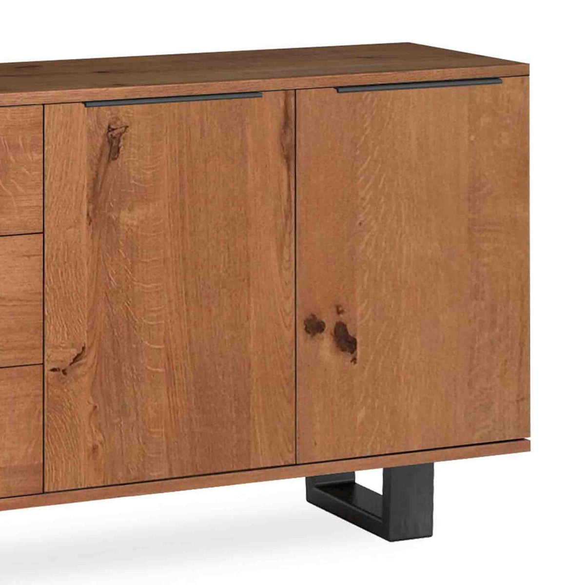 Oak Mill Waxed Small Sideboard