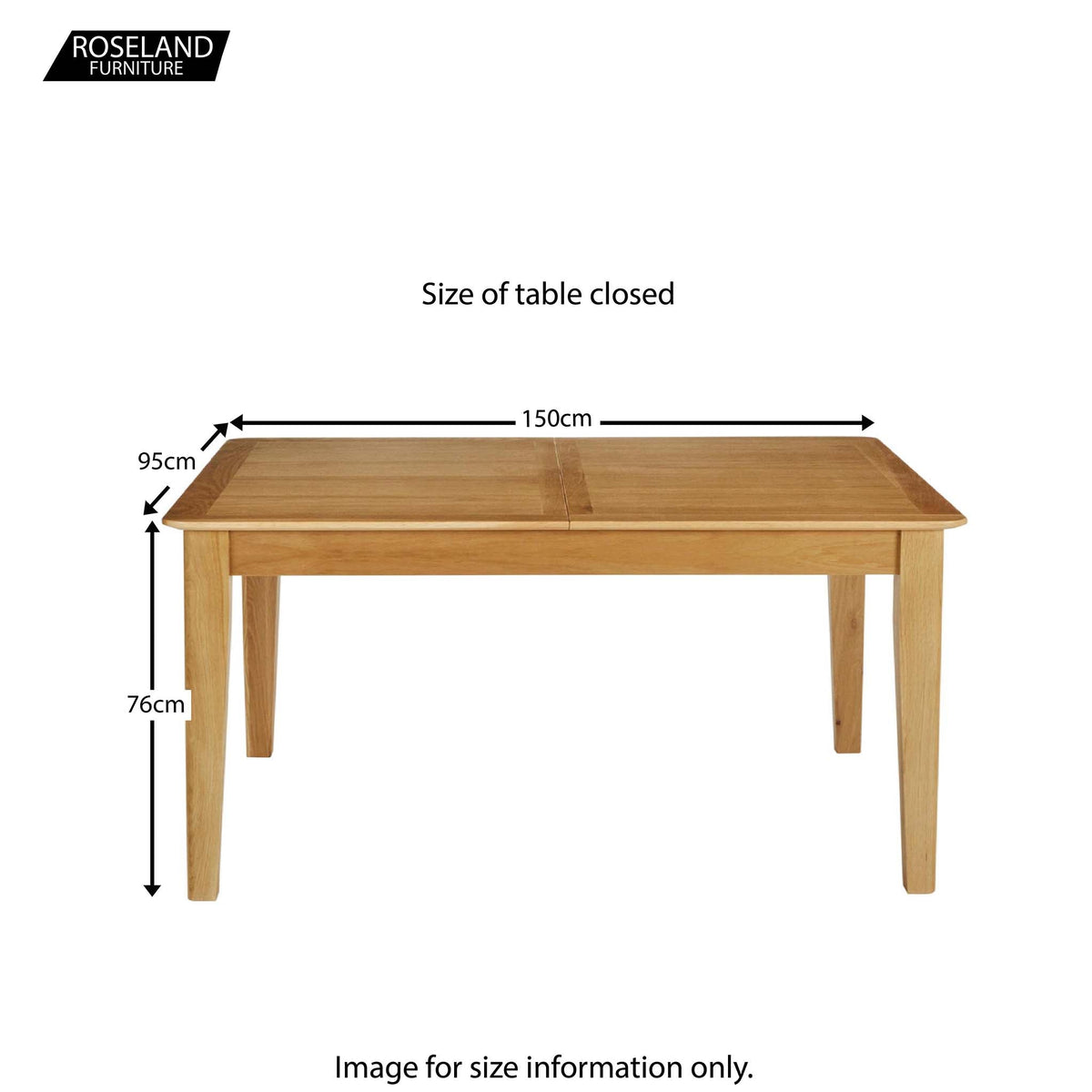 Alba Oak 150-200cm Extending Table