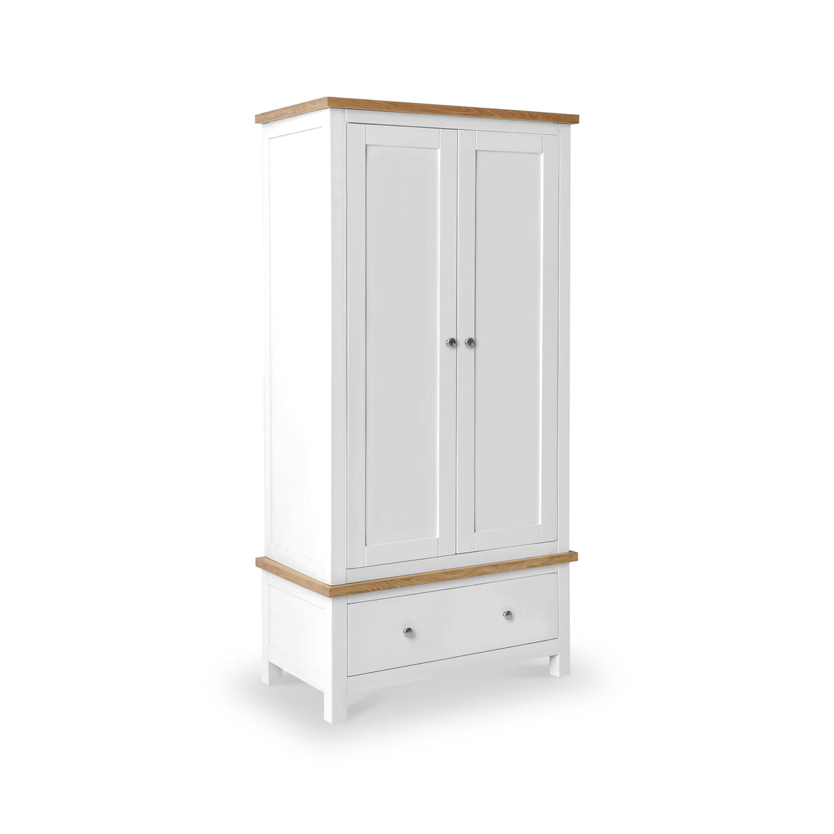 Farro Double Wardrobe with Drawers