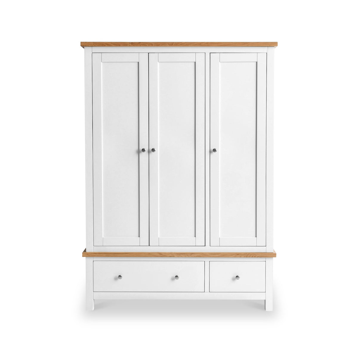 Farro Triple Wardrobe with Drawers