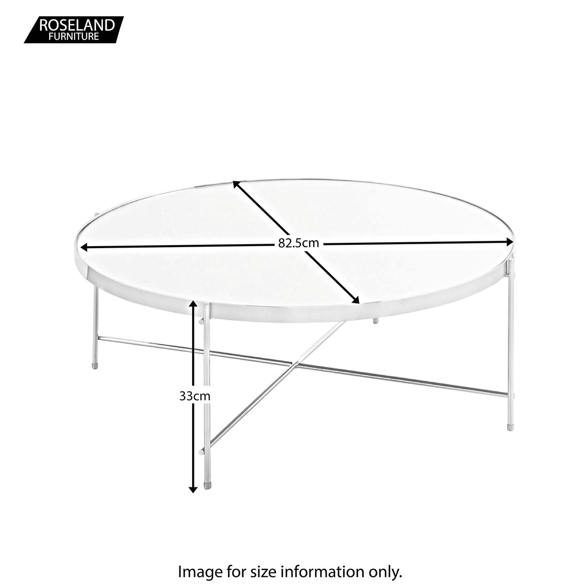 Arla Round Coffee Table