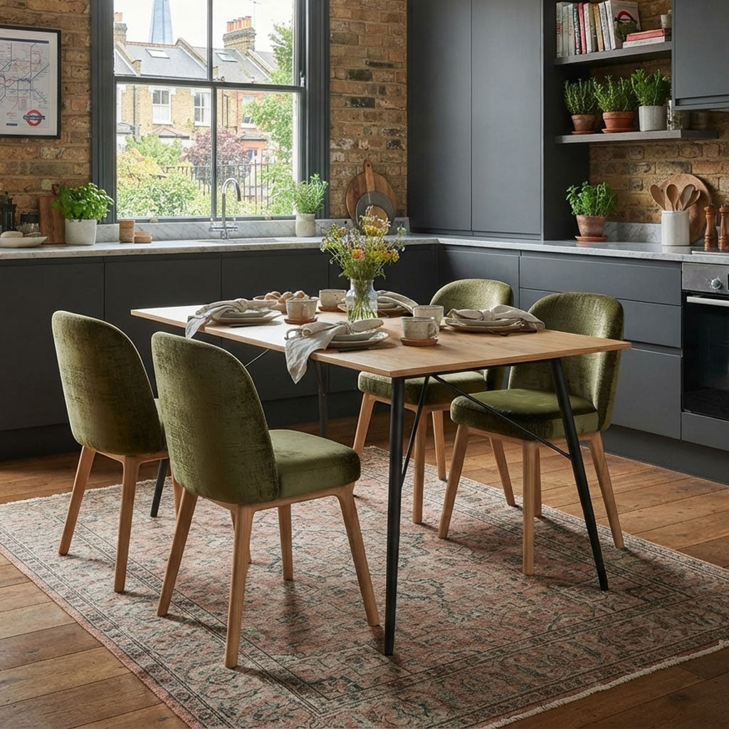 Taylor 160cm Oak Effect Dining Table