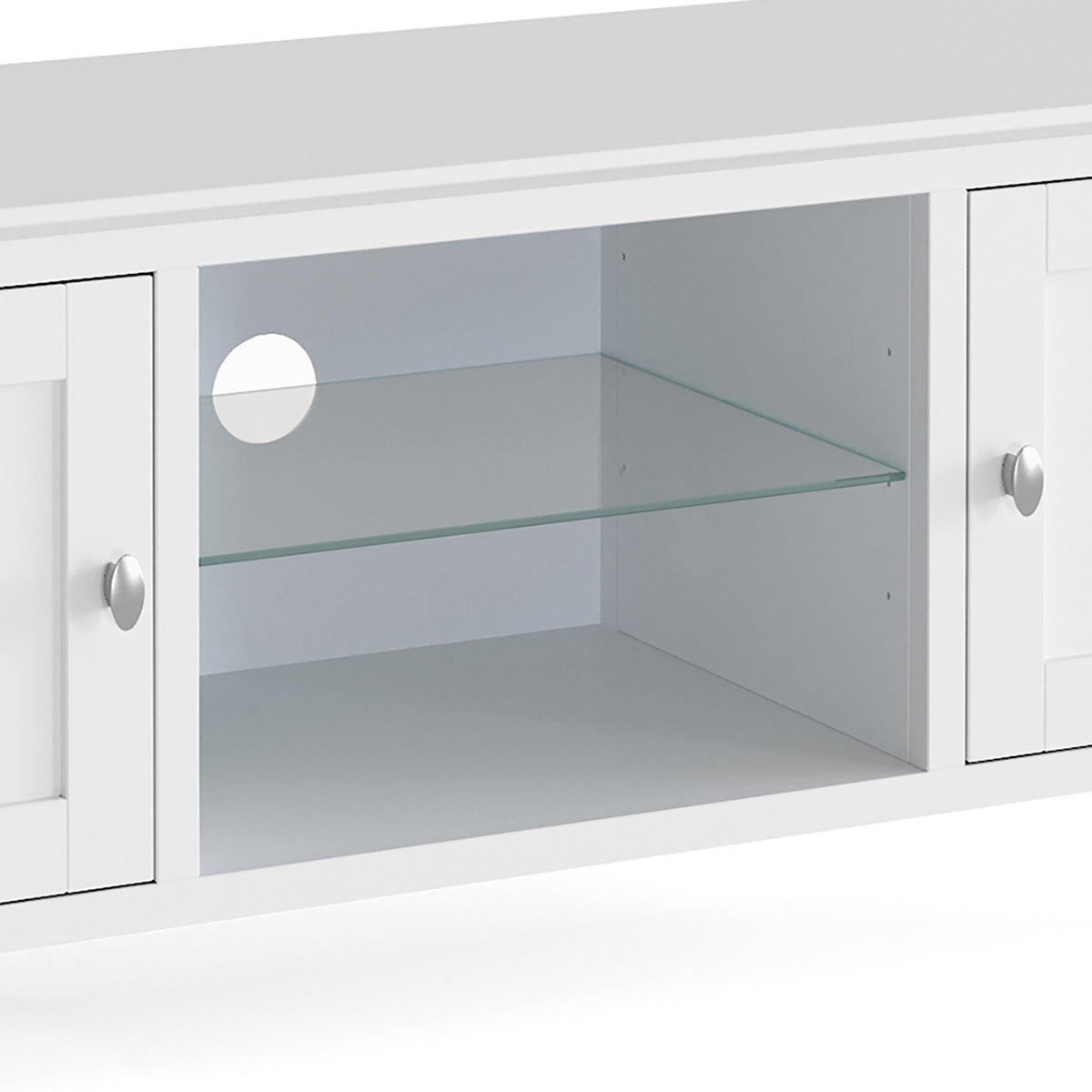 Chester White 120cm Large TV Stand