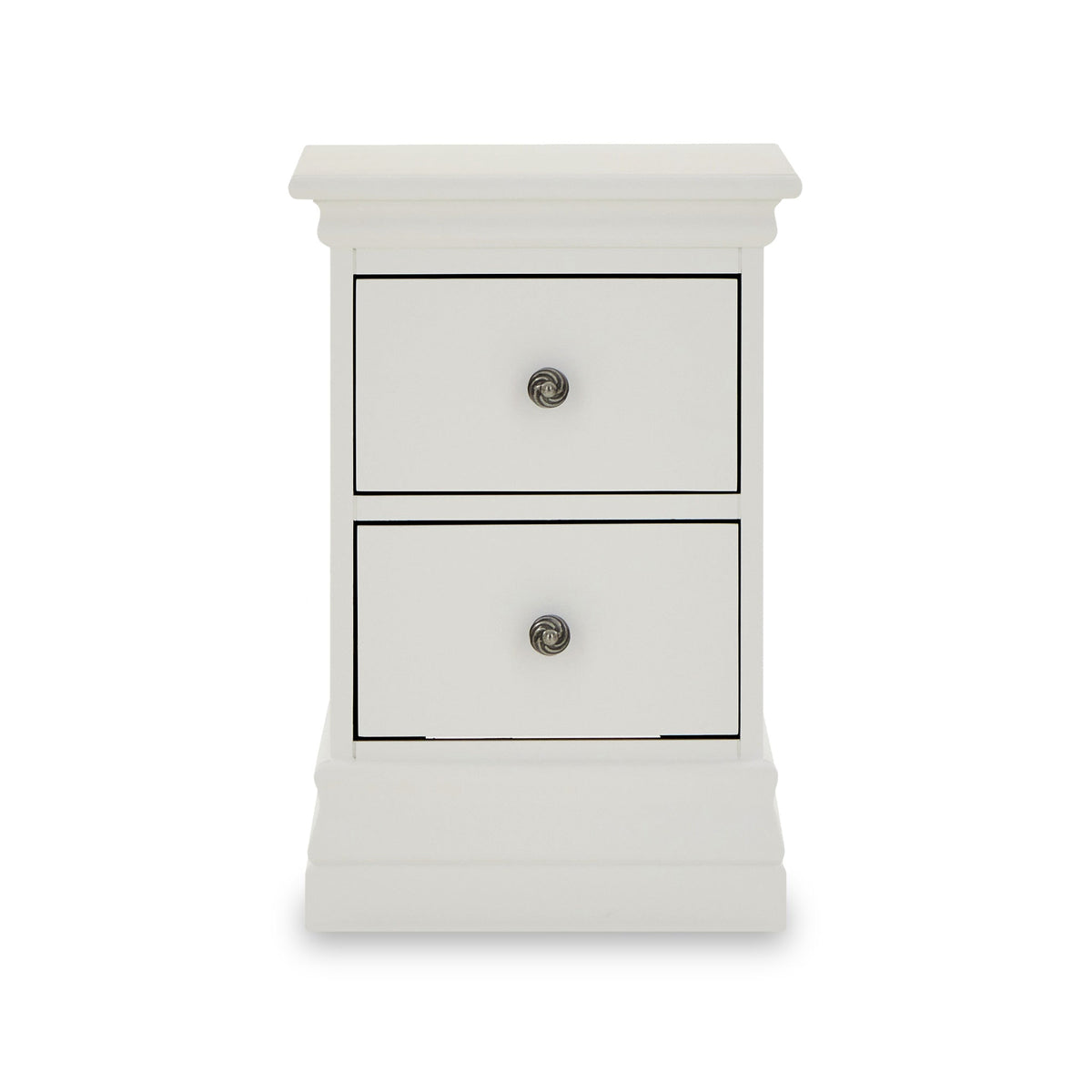 Porter 2 Drawer Narrow Bedside Table
