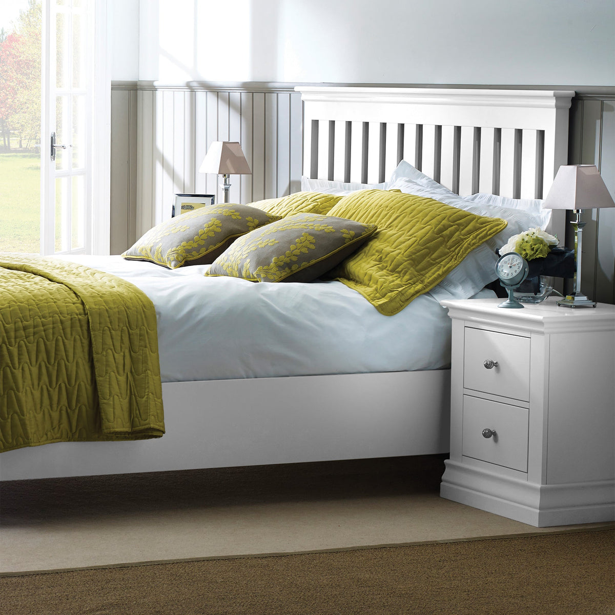 Porter 2 Drawer Bedside Table