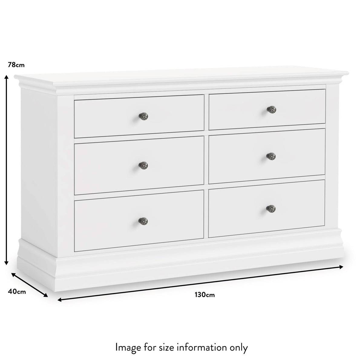 Porter 6 Drawer Wide Chest