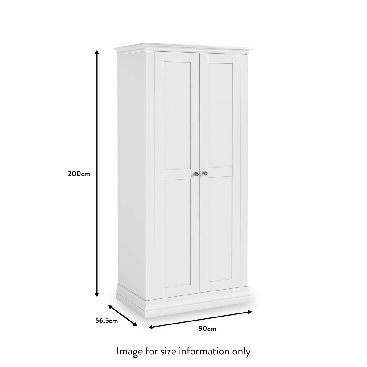 Porter Double Full Hanging Wardrobe