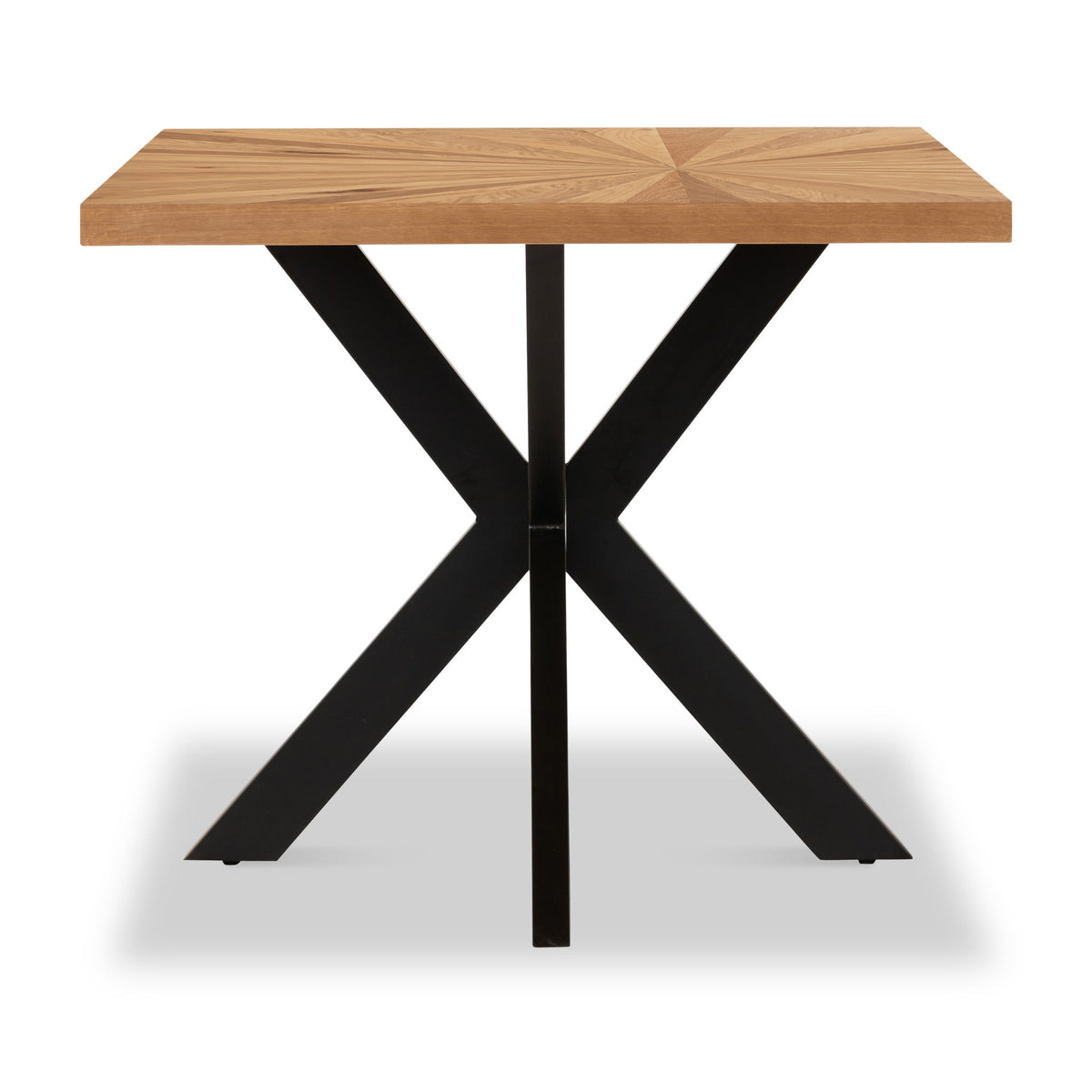 Sunburst Oak 150cm Rectangular Dining Table