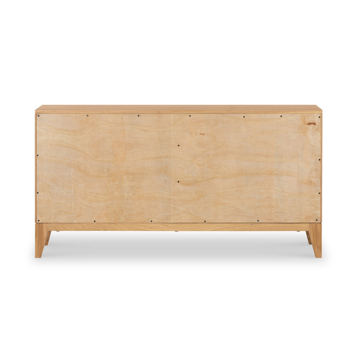 Sunburst Oak Large 2 Door 3 Drawer Sideboard