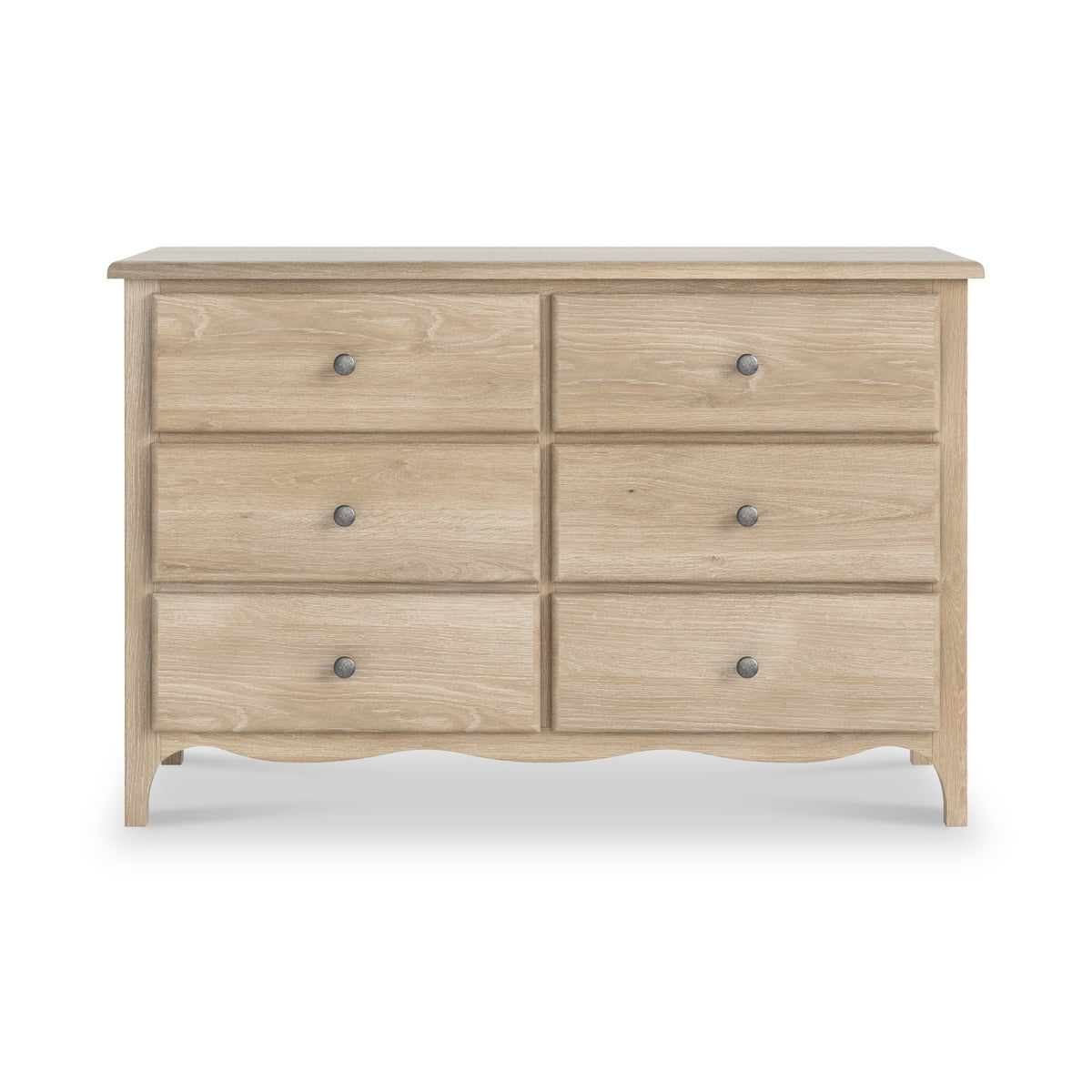Celine Washed Oak 6 Drawer Chest
