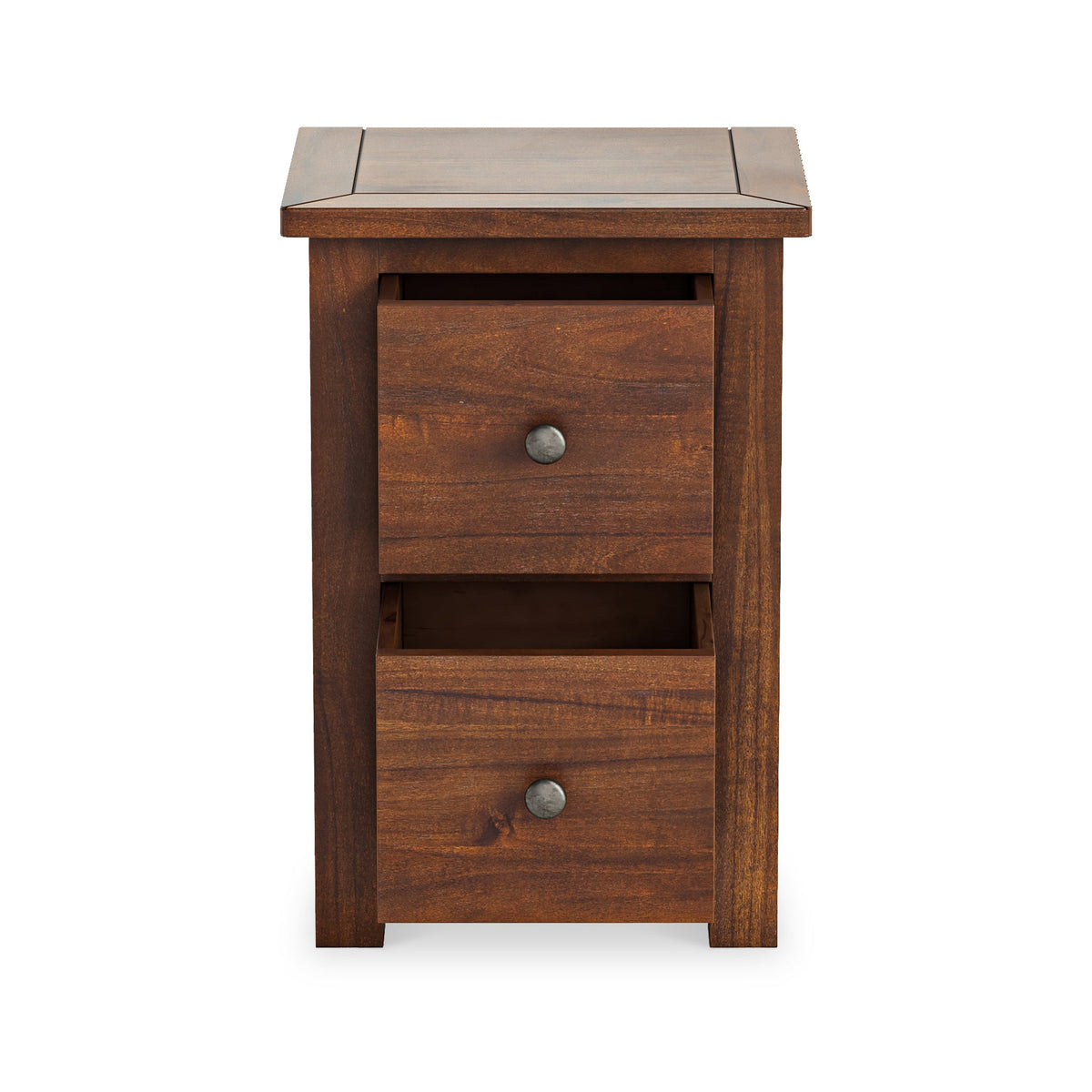 Duchy Acacia 2 Drawer Bedside Table