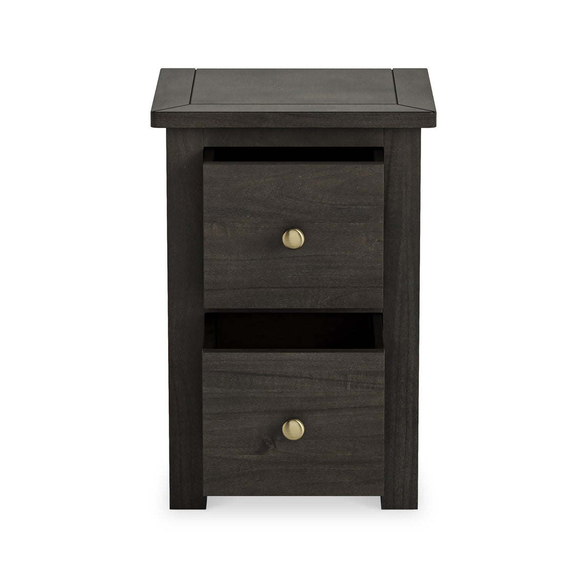 Duchy Acacia 2 Drawer Bedside Table