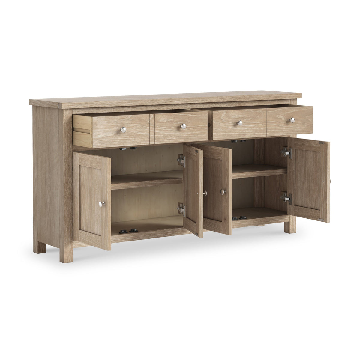 Farro Washed Oak Extra Large Sideboard