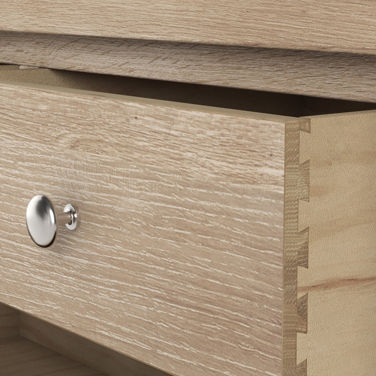 Farro Washed Oak Mini Sideboard