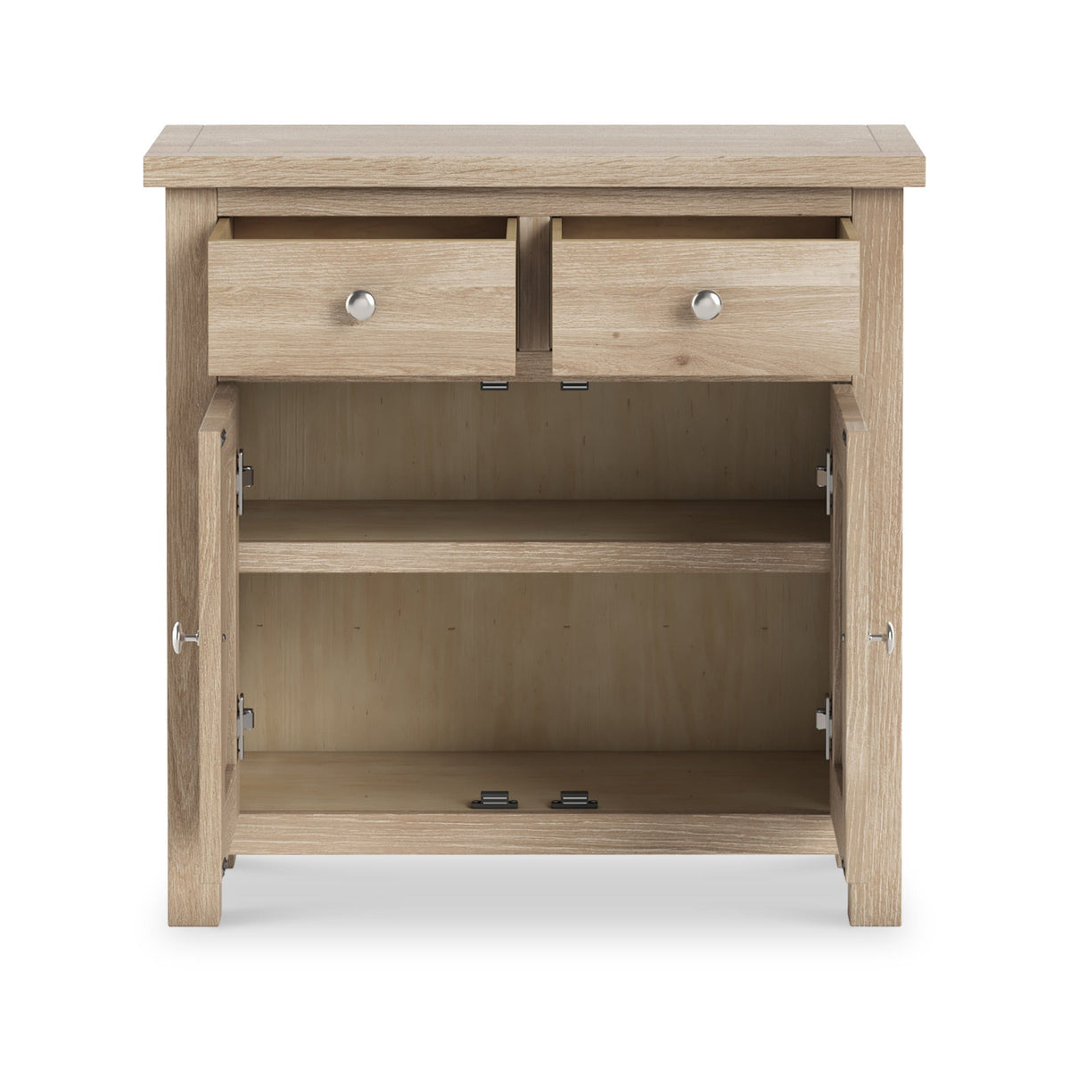 Farro Washed Oak Mini Sideboard
