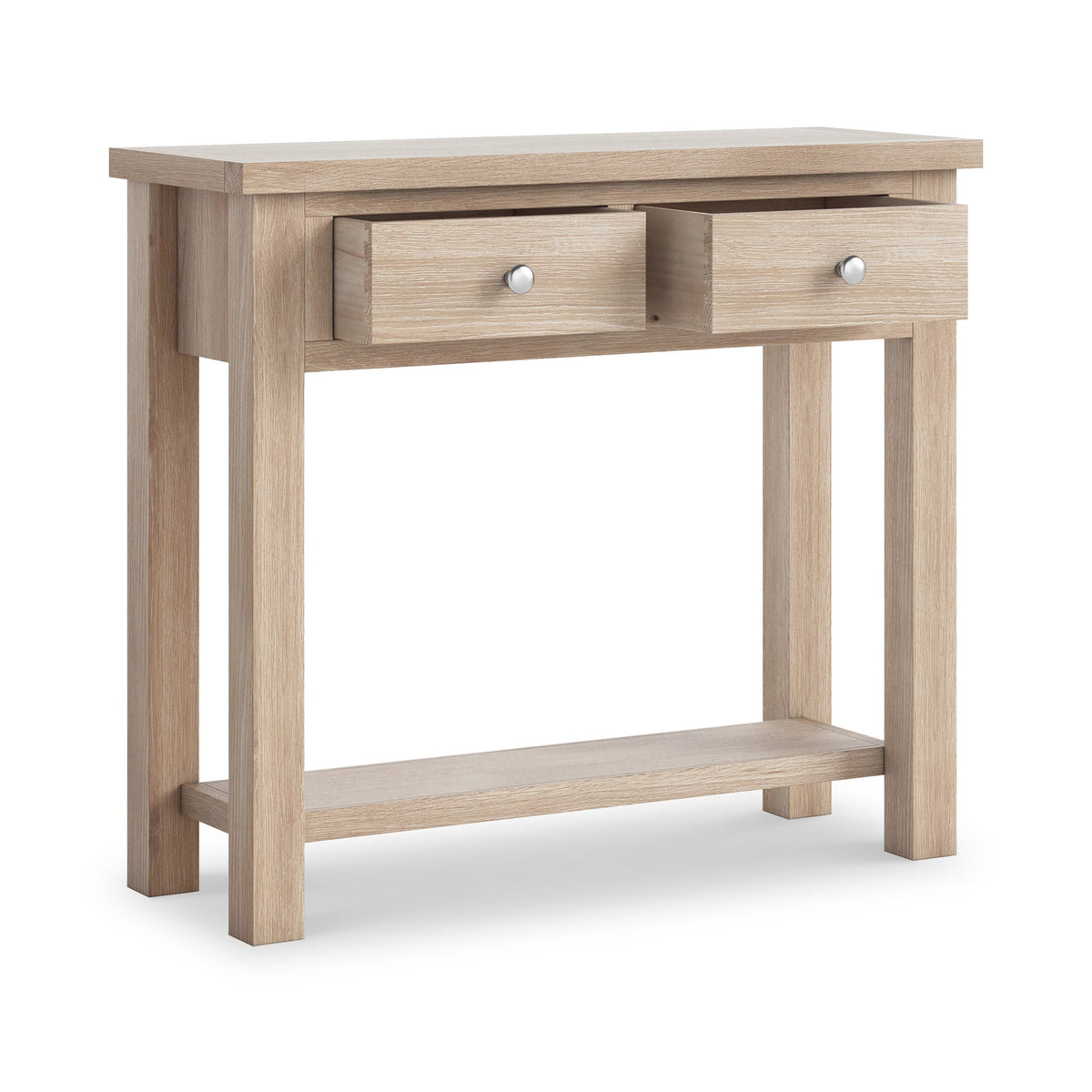 Farro Washed Oak Console Table