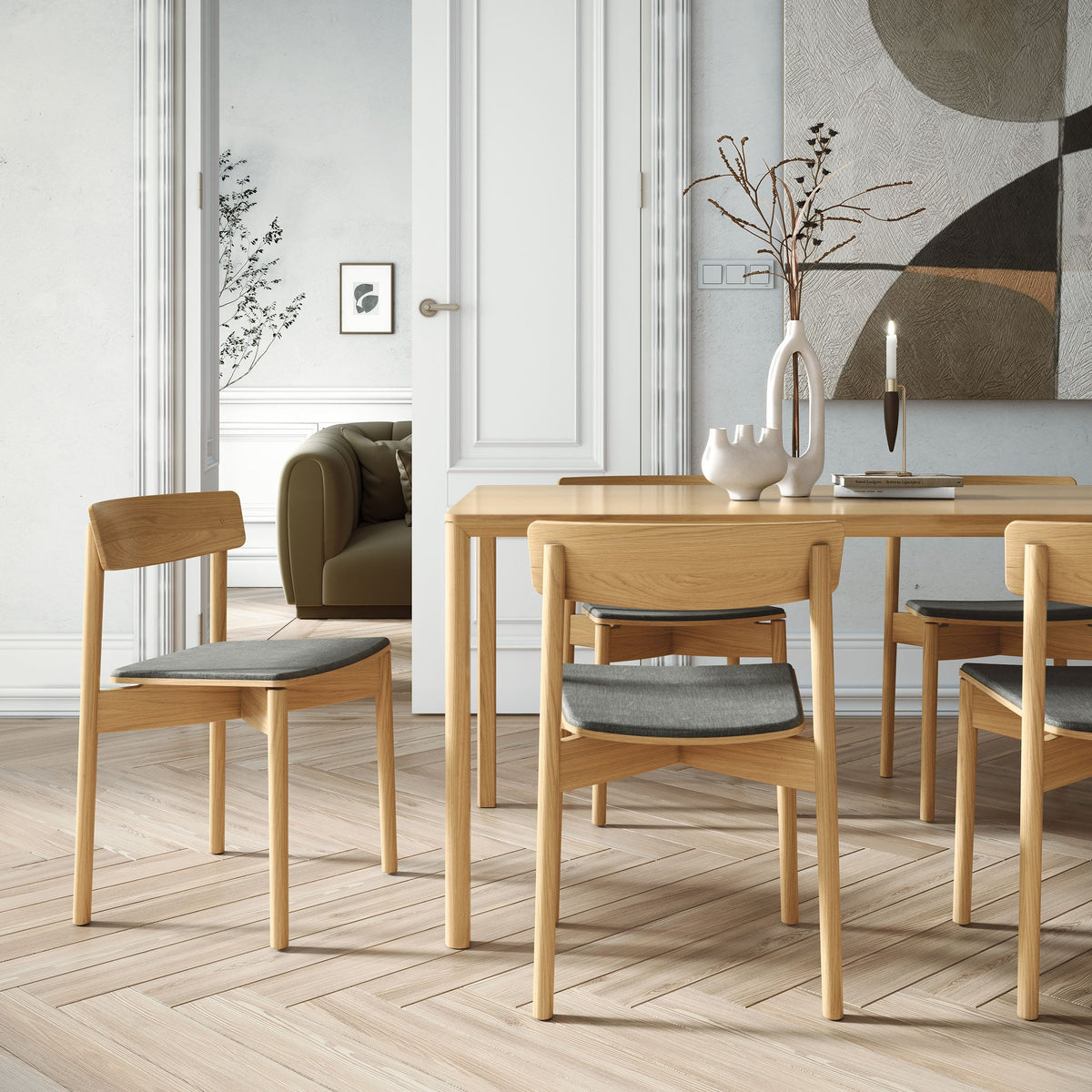Carnon Oak Dining Chair