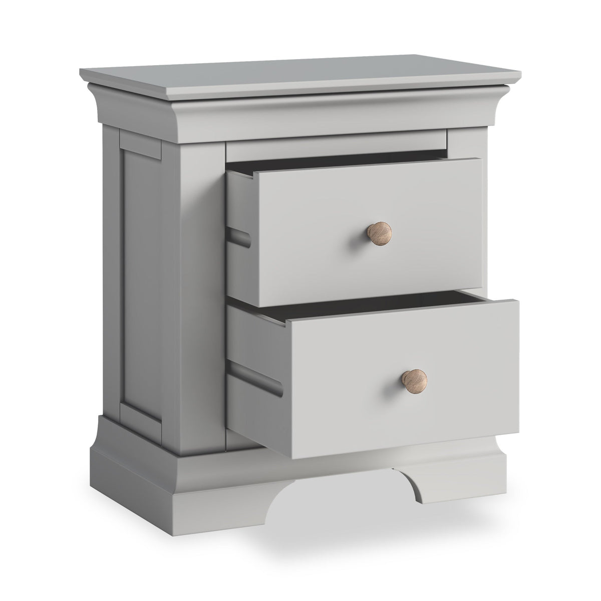 Colette 2 Drawer Bedside Table