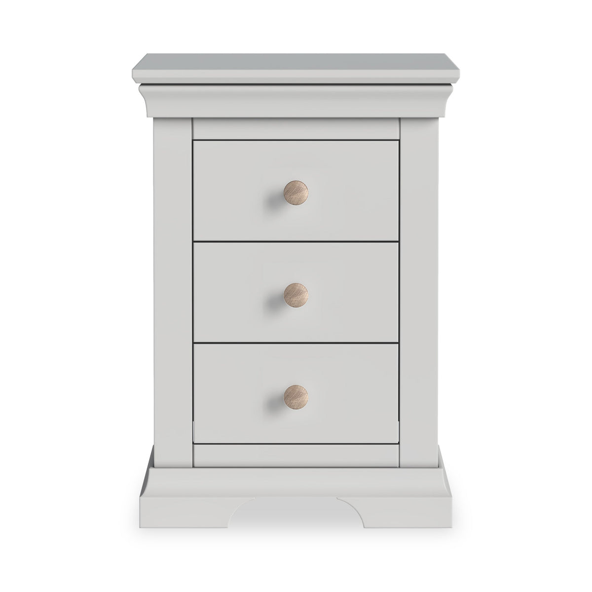 Colette 3 Drawer Bedside Table