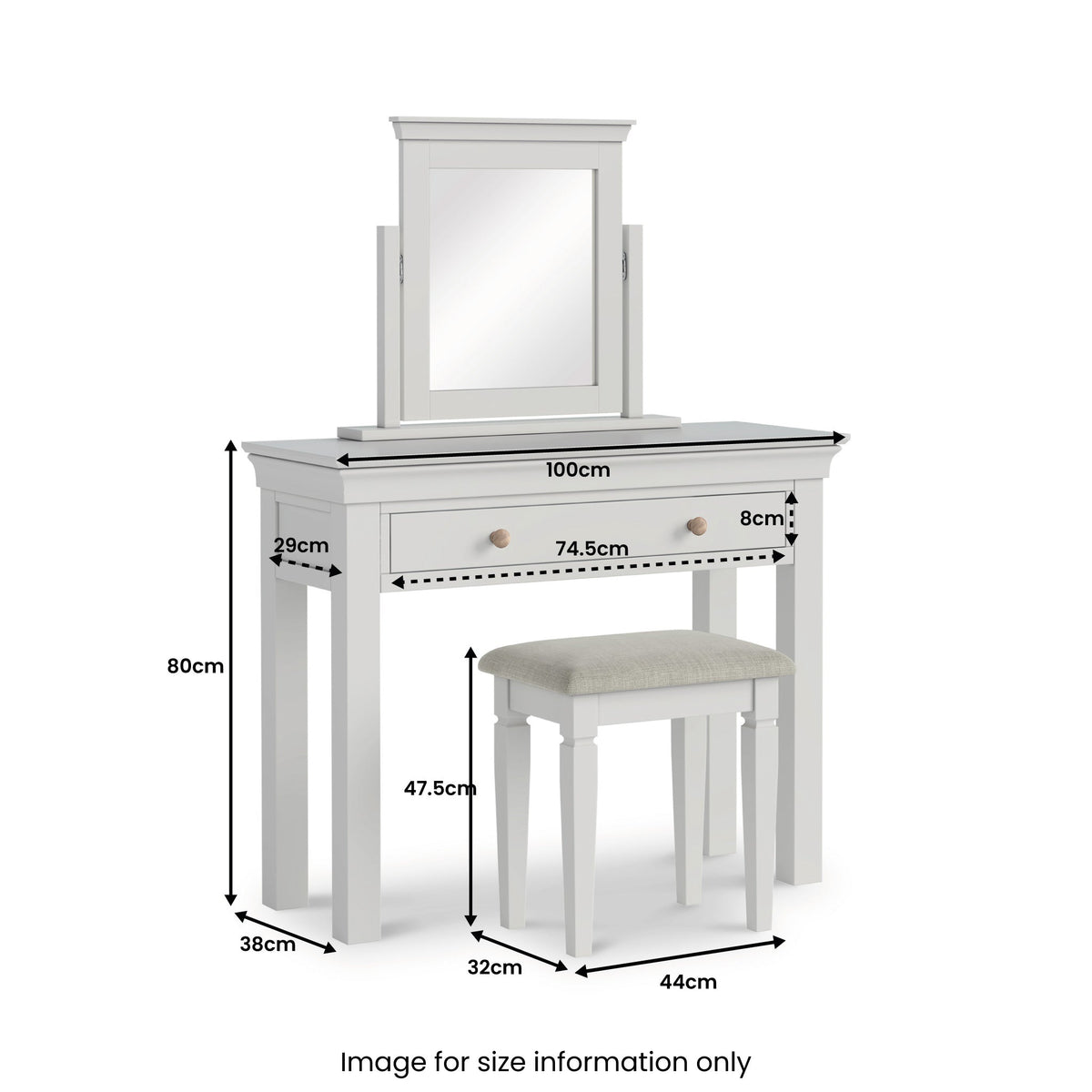 Colette Dressing Table Set