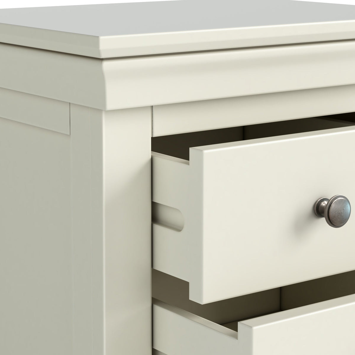 Colette 3 Drawer Bedside Table