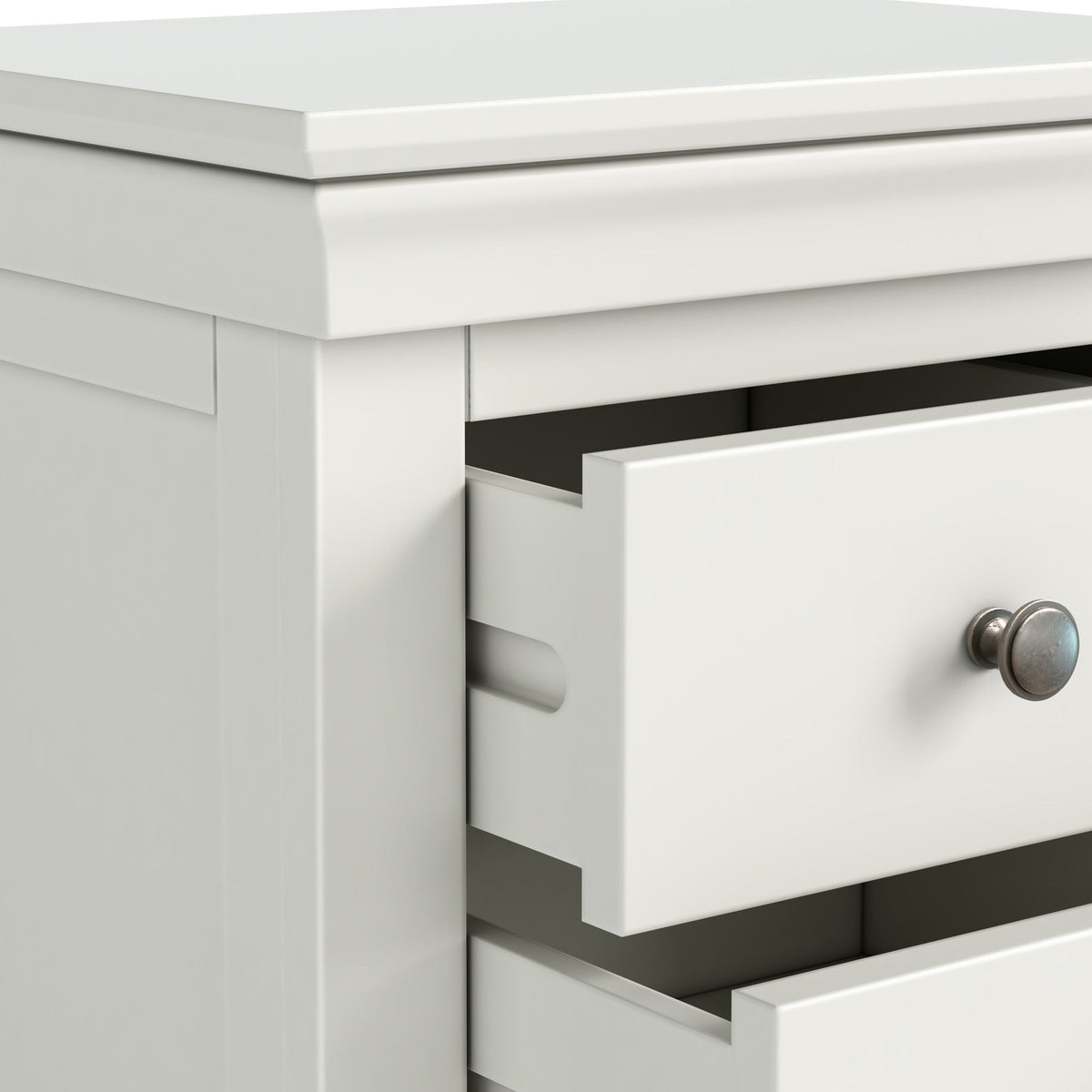 Colette 3 Drawer Bedside Table