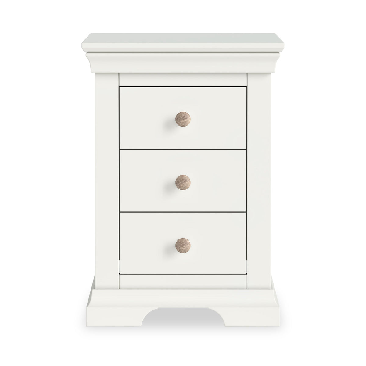 Colette 3 Drawer Bedside Table