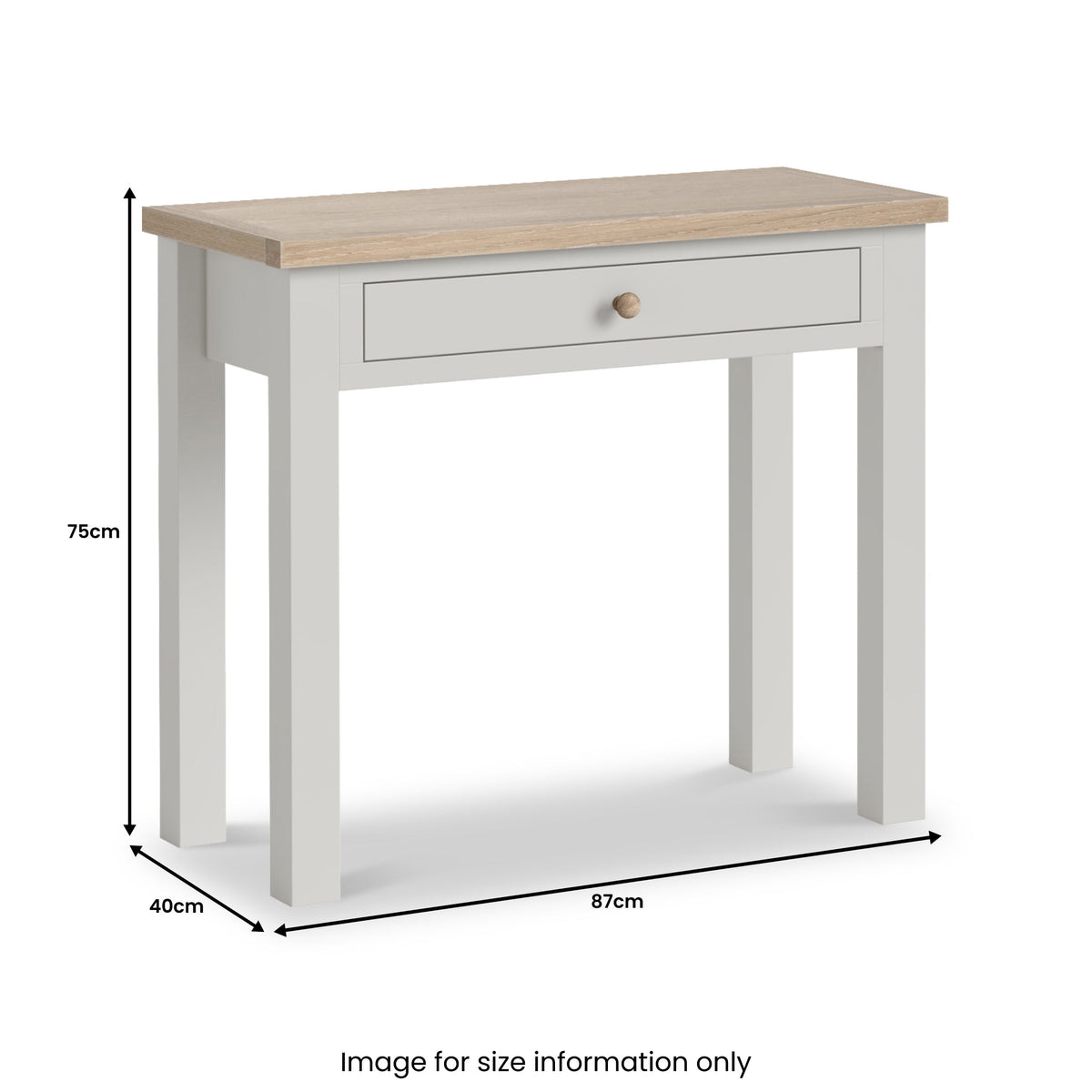 Trelan Single Drawer Dressing Table