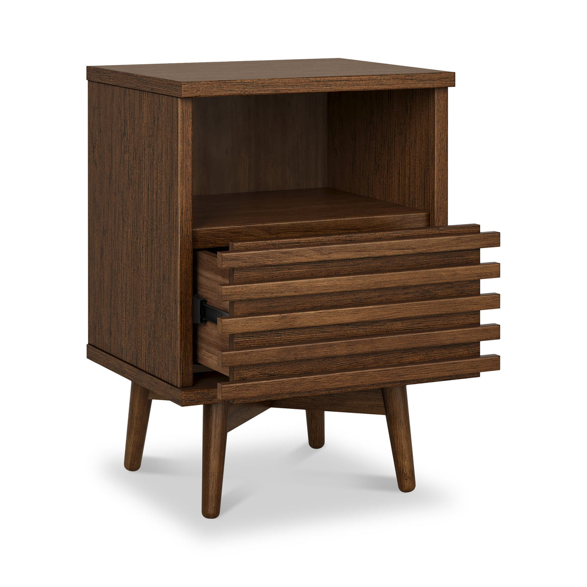 Kari Dark Oak Slim Bedside Table