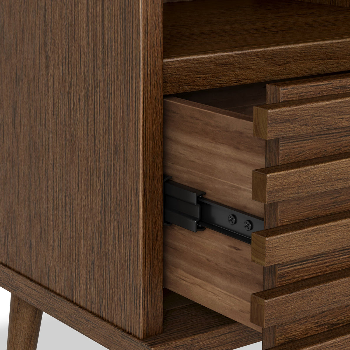 Kari Dark Oak Slim Bedside Table