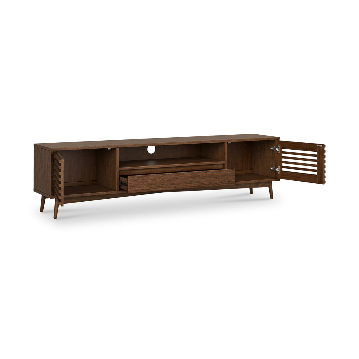 Kari Dark Oak Extra Wide 190cm TV Unit