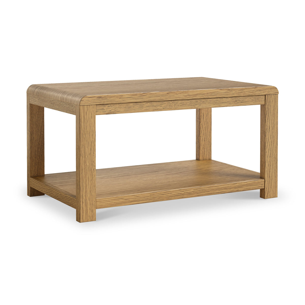 Penryn Oak Coffee Table with Shelf